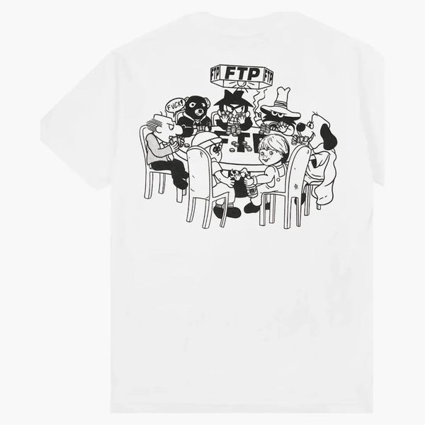 Ftp Poker Tee White
