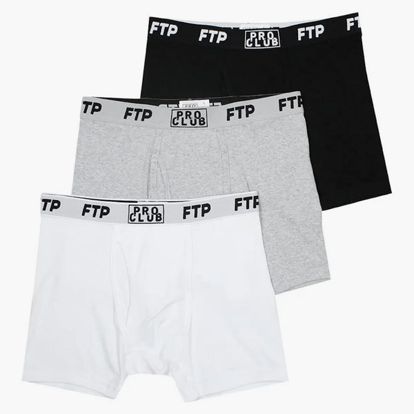 Ftp Pro Club Boxer Briefs (3 Pack) Multi