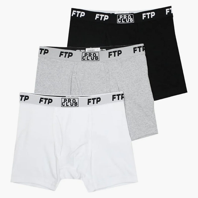 Ftp Pro Club Boxer Briefs (3 Pack) Multi