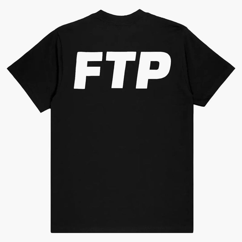 Ftp Puff Print Logo Tee Black