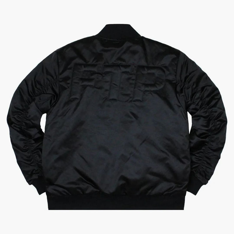 Ftp Reversible Bomber Jacket Black