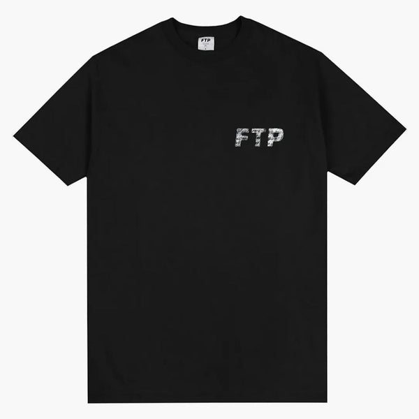 Ftp Scribble Logo Tee Black