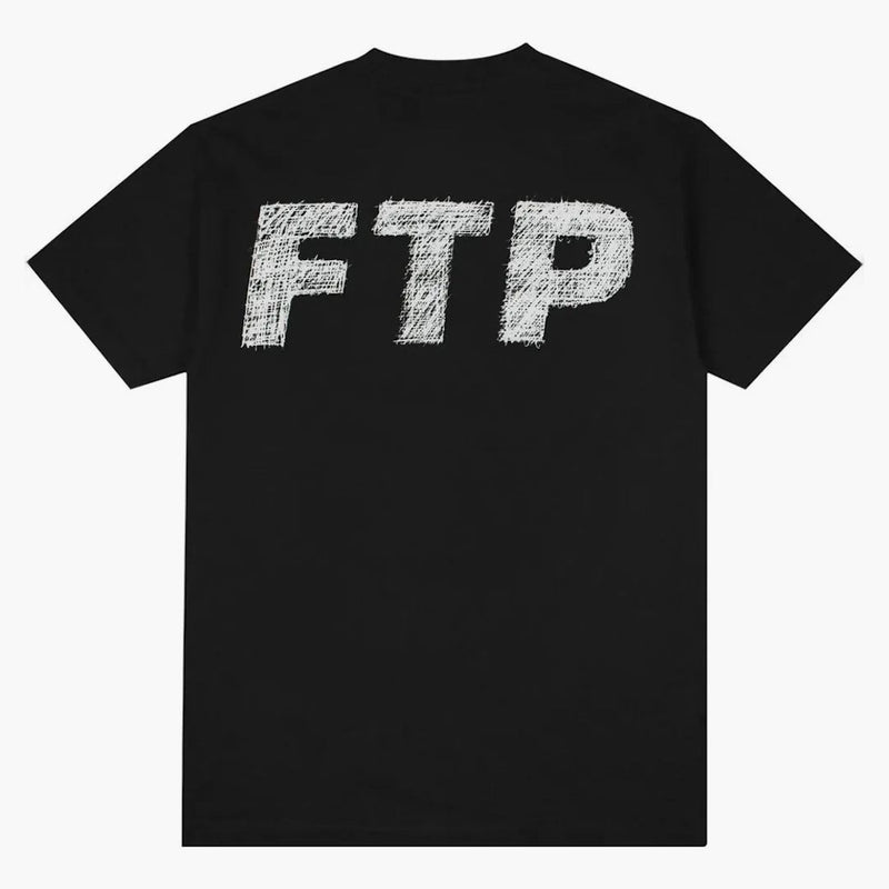 Ftp Scribble Logo Tee Black