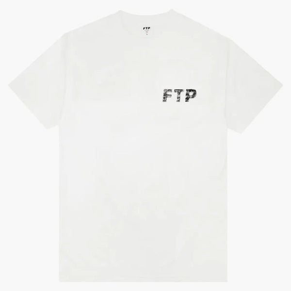 Ftp Scribble Logo Tee White