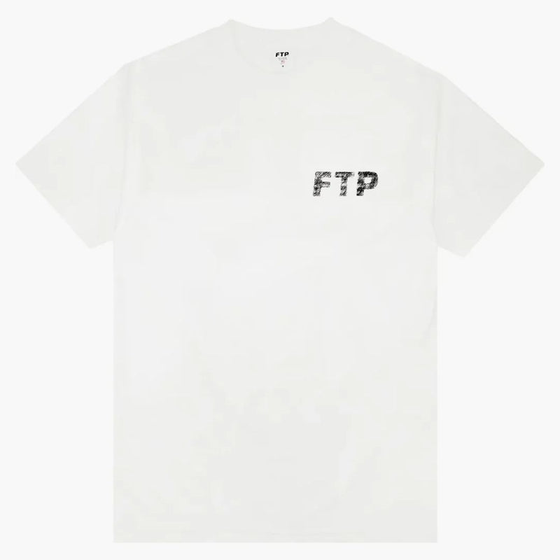 Ftp Scribble Logo Tee White