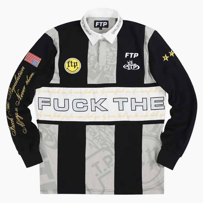 FTP Souvenir Rugby Jersey Black