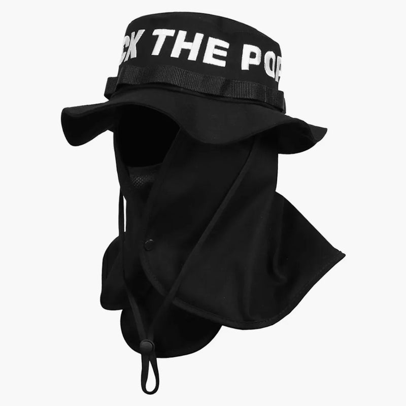 FTP Spell Out Face Mask Boonie Has Black