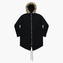 FTP Spell Out Fishtail Parka Black