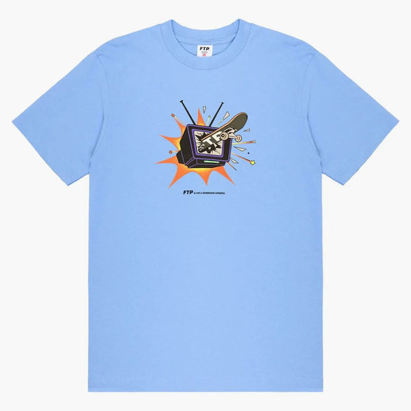 FTP TV Guide Tee Sky Blue