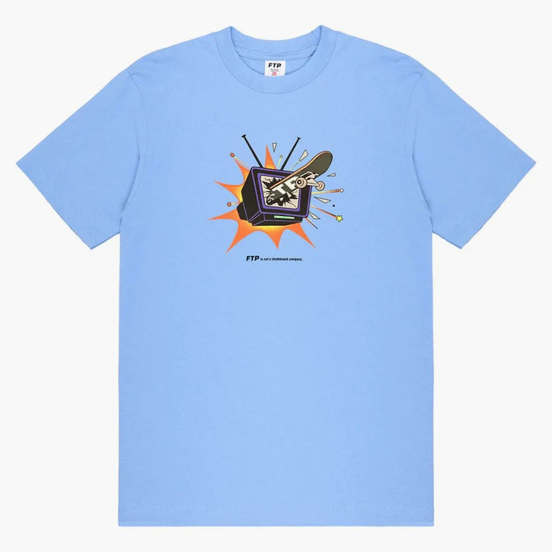 FTP TV Guide Tee Sky Blue