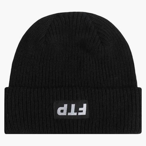 FTP Upside Down Logo Beanie Black