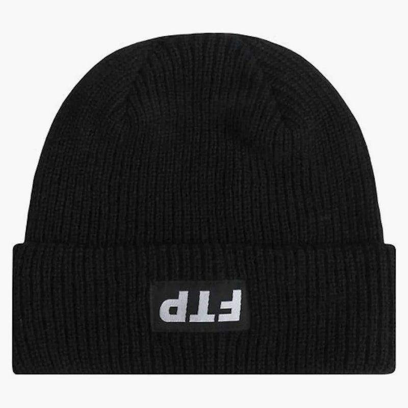 FTP Upside Down Logo Beanie Black