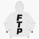 FTP pionowe logo anorak białe