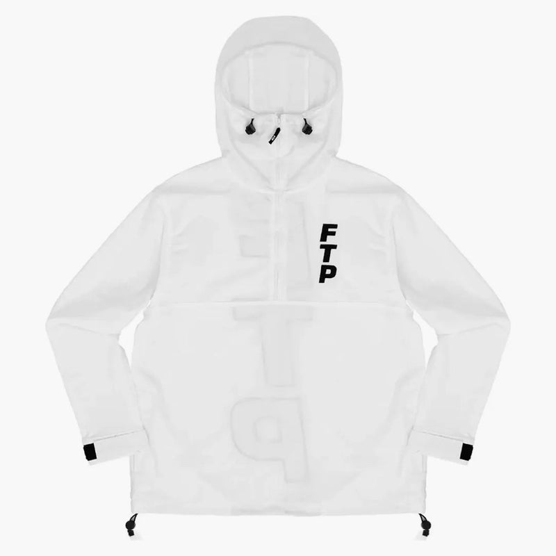 FTP Vertical Logo Anorak White