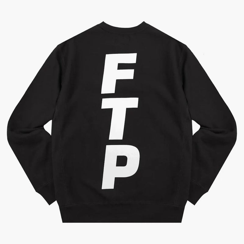 FTP Vertical Logo Crewneck Black