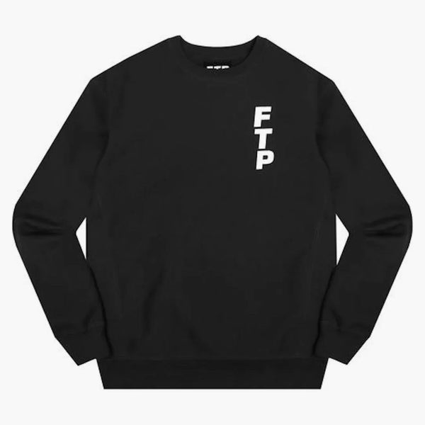 FTP Vertical Logo Crewneck Black