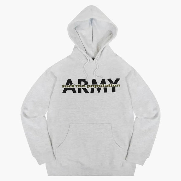 Ftp x fuct army pullover Heather Grey