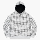 Ftp x famoso en todo logotipo sudadera con capucha brey brey gris