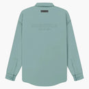 Fear of God Essentials Filled Nylon Shirt Jacket Sycamore