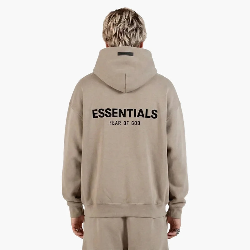 Fear Of God Essentials Fleece Hoodie Desert Sand