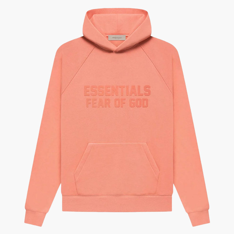 Fear Of God Essentials Hoodie Coral