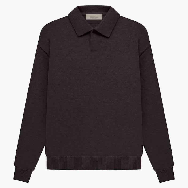 Strach z Boha Essentials Pleten ls Polo Plum