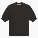 Fear of God Essentials SS Waffle Sweatshirt Off Black