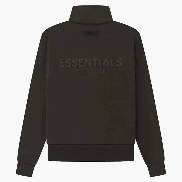 Paura di God Essentials Women's FullZip Jacket (SS23) Off Black