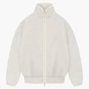 Fear Of God Athletics Heavy Fleece Track Jacket Oatmeal Heather