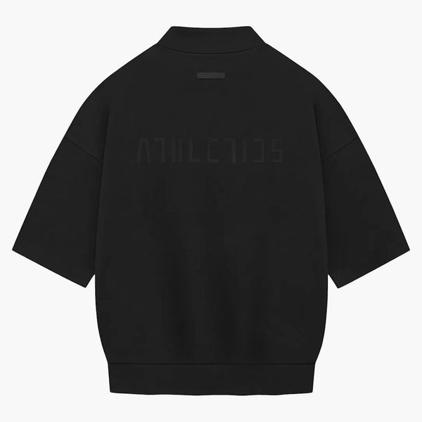 Fear Of God Athletics Heavy Jersey 3/4 Mock Tee Black