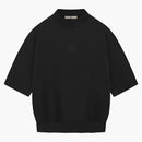 Fear Of God Athletics Heavy Jersey 3/4 Mock Tee Black