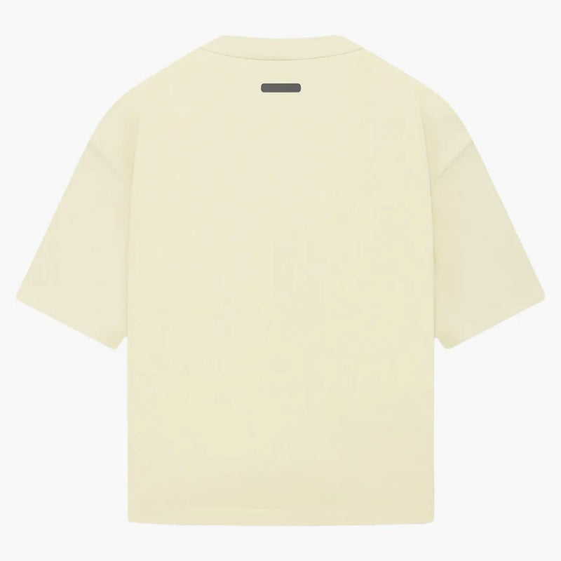 Fear Of God Athletics Heavy Jersey V-neck Tee Pale Yellow
