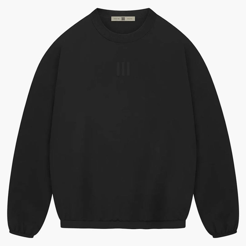 Fear of God athletics Stretch Woven Running Crewneck Black