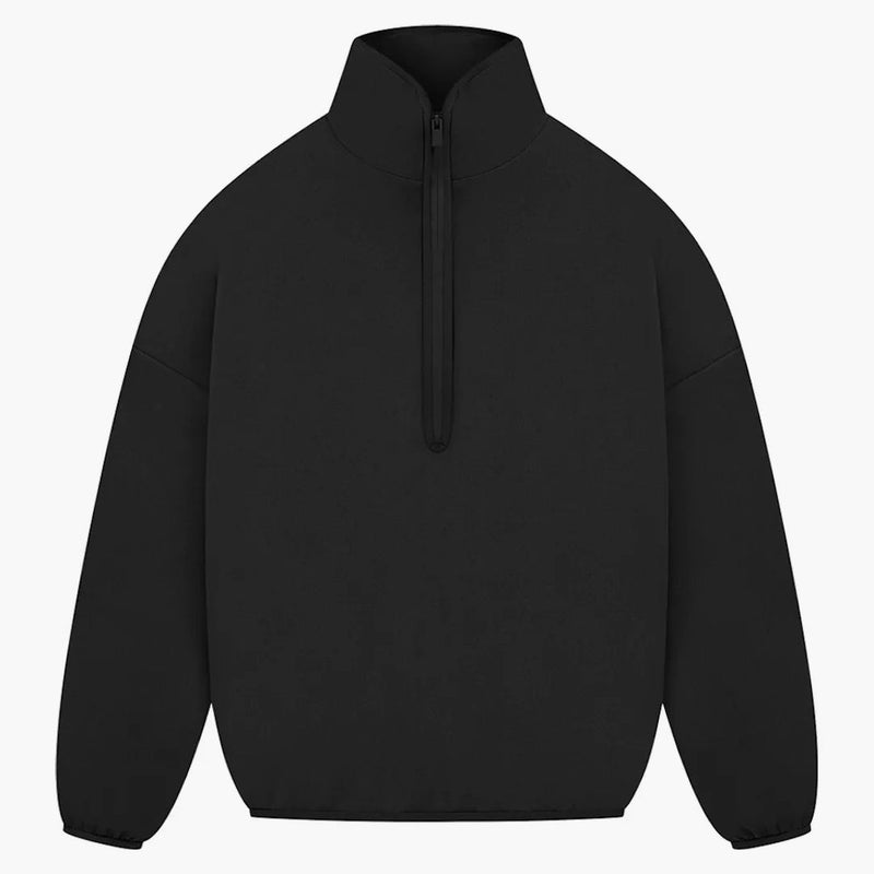 Fear Of God Athletics Suede Fleece 1/2 Zip Black