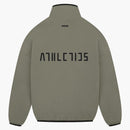Fear of God athletics Suede Fleece 1/2 Zip Clay