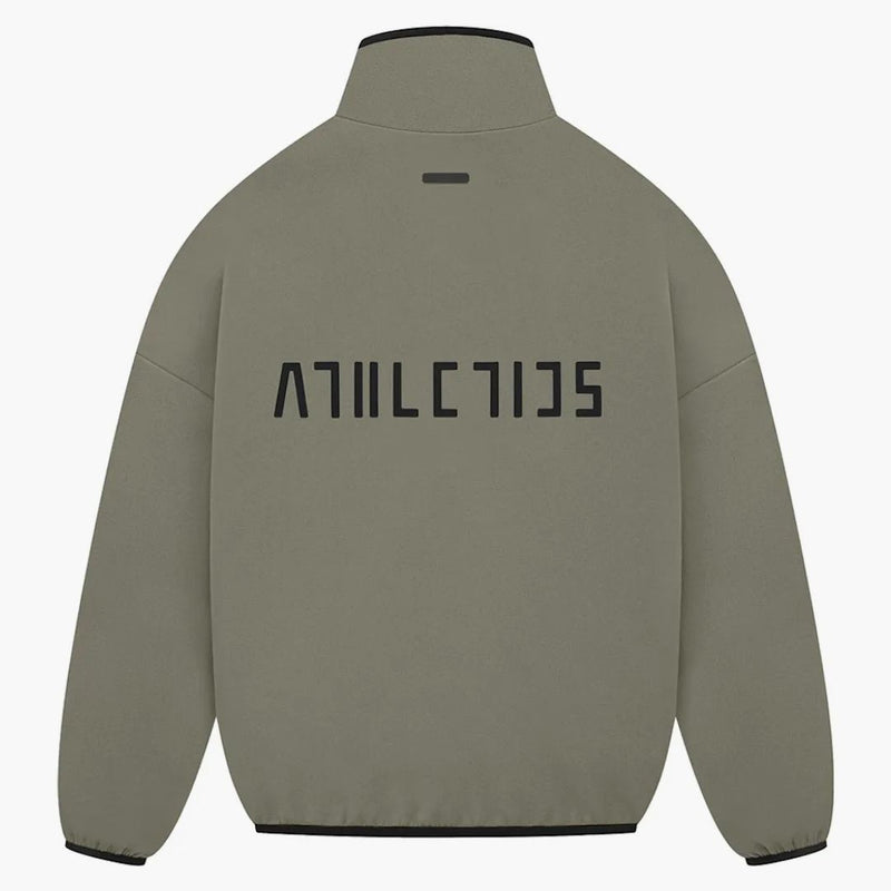 Strach z Boha Atletika Suede Fleece 1/2 Zip Clay