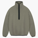 Fear of God athletics Suede Fleece 1/2 Zip Clay