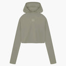 Fear of God athletics Womens Base Layer Crop Hoodie Clay
