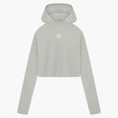 Fear of God athletics Womens Base Layer Crop Hoodie Sesame