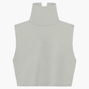 Fear Of God Athletics Womens High Neck Crop Top Sesame
