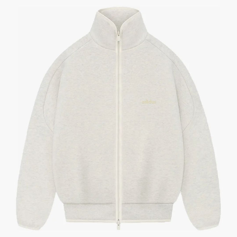 Fear Of God Athletics Heavy Fleece Track Jacket Oatmeal Heather