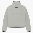 Fear Of God Athletics Womens Suede Fleece Track Jacket Sesame