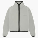 Fear Of God Athletics Womens Suede Fleece Track Jacket Sesame