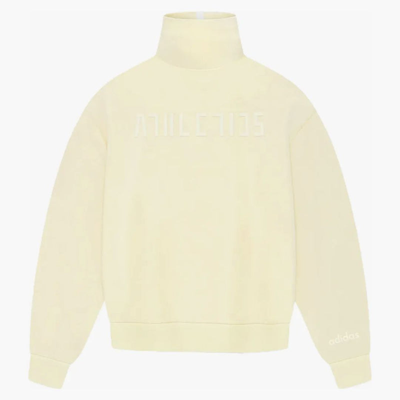 Miedo a dios atletismo tricot de mujeres simulacro cuello amarillo pálido
