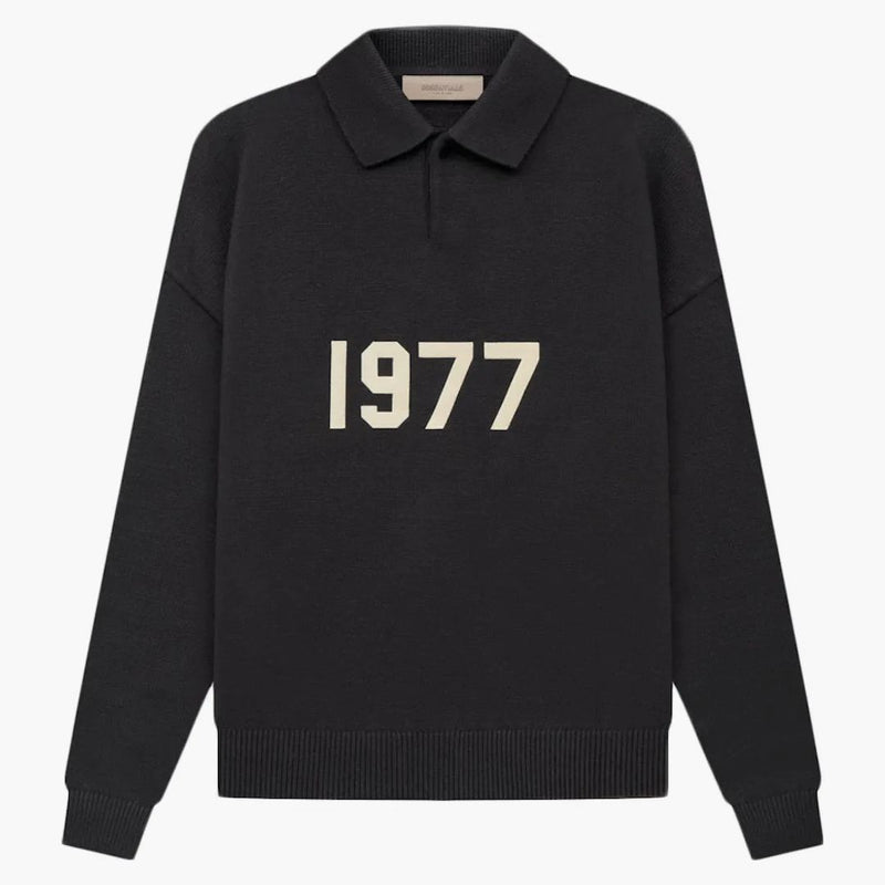 Fear of God Essentials 1977 Knit L/S Polo Iron