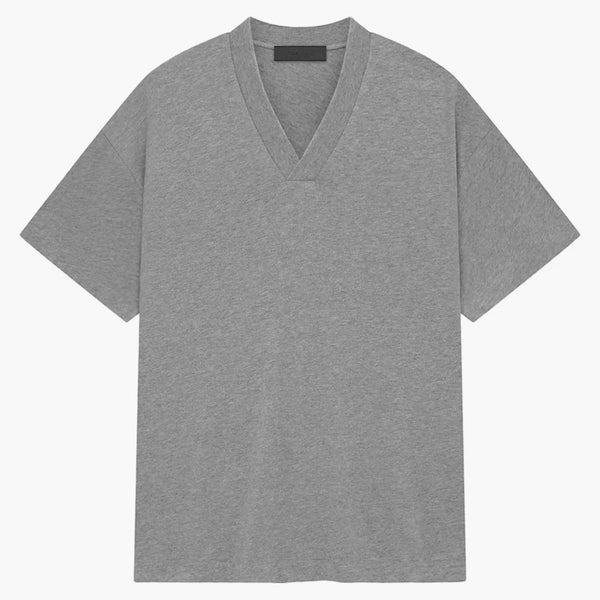 Paura di Dio Essentials da 3 pacchetti essenziale tè a v-collo scuro Heather