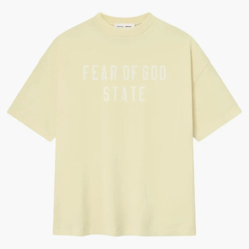 Fear Of God Essentials 90's Tee Garden Yellow
