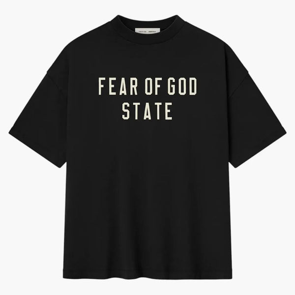 Fear Of God Essentials 90's Tee Jet Black