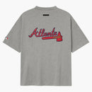 Fear Of God Essentials Atlanta Braves Tee Dark Heather