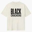 Fear Of God Essentials Black Crackers Tee Cream White
